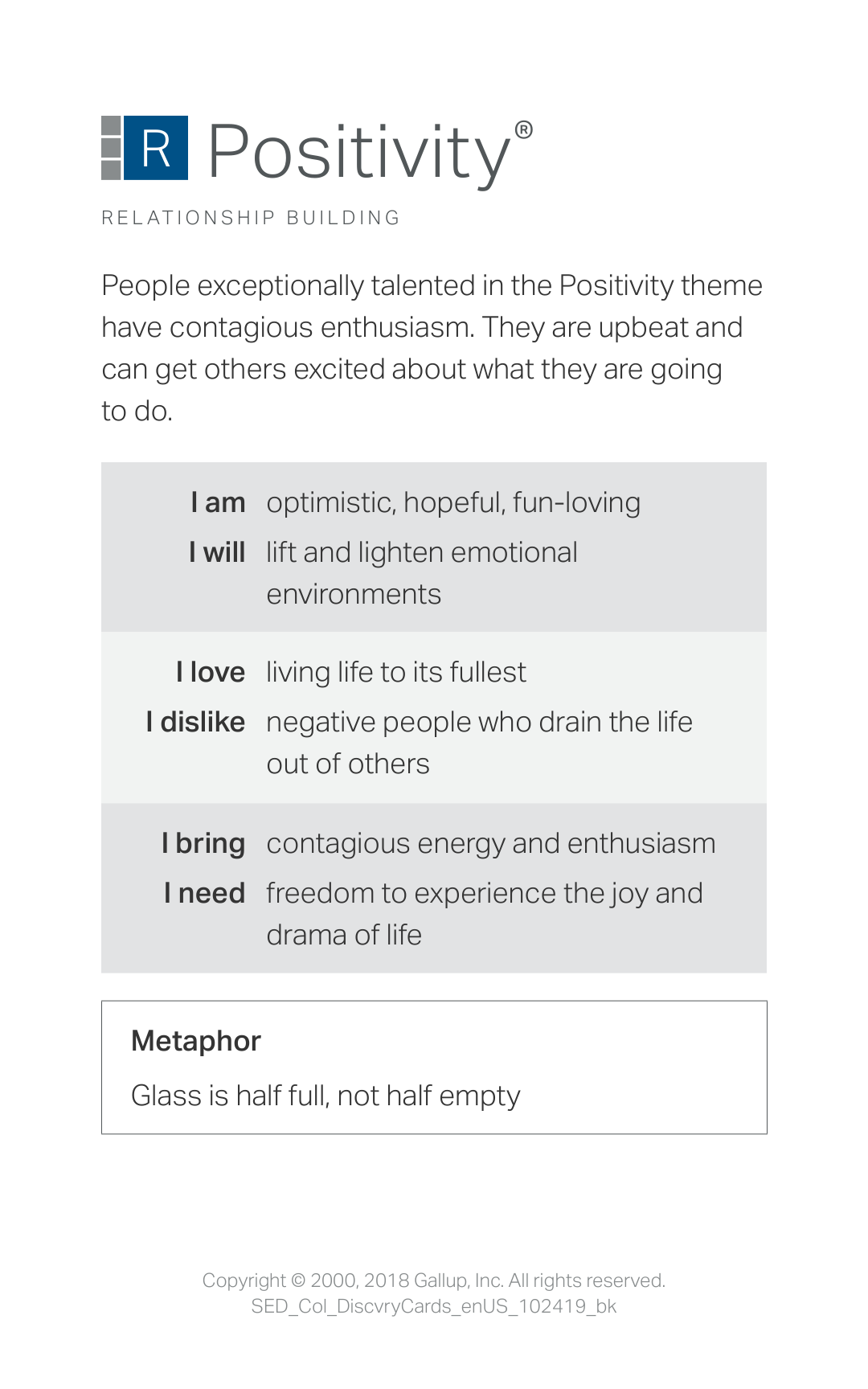 Positivity